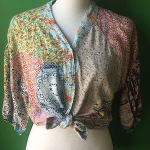 BOGO item- Sacred Threads Patchwork Top